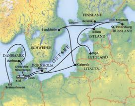 00 11 Newhaven / Edinburgh (Schottland, UK) 13.00 22.00 13 Bremerhaven, Ausschiffung 09.00 - Individueller Transfer & inkl.