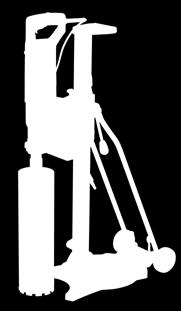 10-200 mm (mit Wasserabsaugring Ø 10-200 mm - optional erhältlich), stationäres Trockenbohren* in Mauerwerk Ø 32-225 mm, handgeführtes Nassbohren in armiertem Beton Ø 10-82 mm, handgeführtes