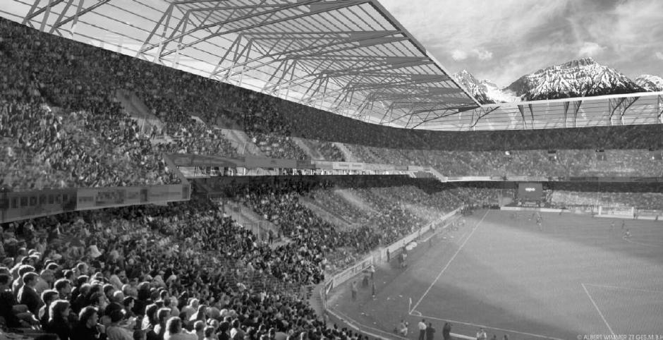 FREIZEITANLAGEN Visualisierung EM - Stadion Innsbruck Dipl.