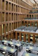Gebaut von Max Dudler: Die Diözesenbibliothek in Münster oben; darunter eine Innenansicht der Stadtbibliothek Heidenheim Die beiden Bilder oben zeigen die Universitätsbibliothek der Humboldt-