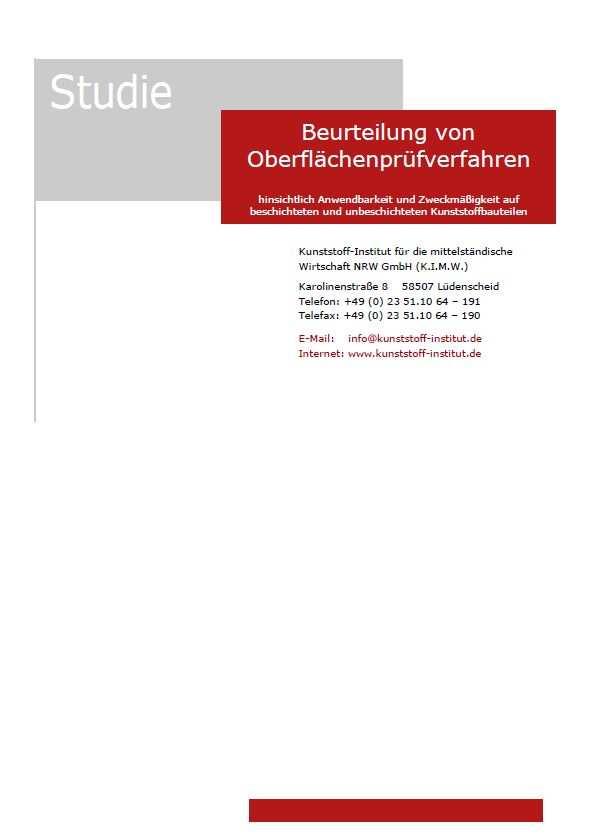 Zusätzliche Projektleistungen Projekthandbücher zu den Themengebieten