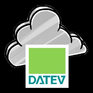 Digitale Zusammenarbeit bei Buchführung und Lohnabrechnung: DATEV Unternehmen online Mandant Belege digitalisieren und Eingangsdaten vorerfassen Belege und Dokumente DATEV-Cloud DATEV Unternehmen