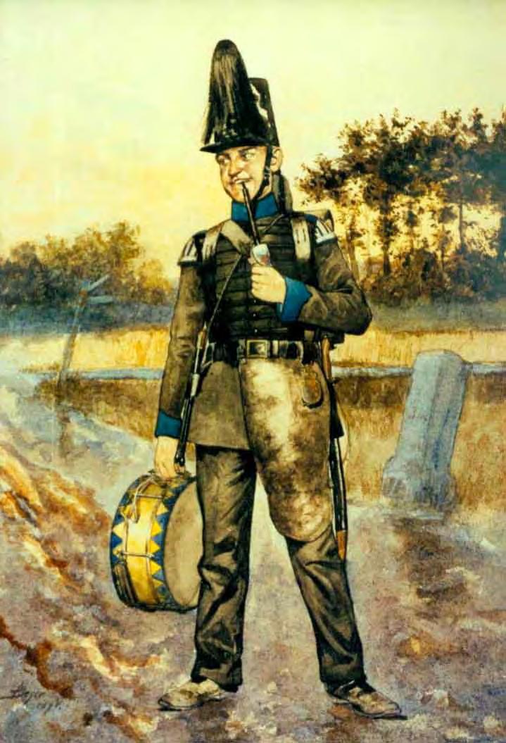 Tambour der braunschweigischen Infanterie 1859.