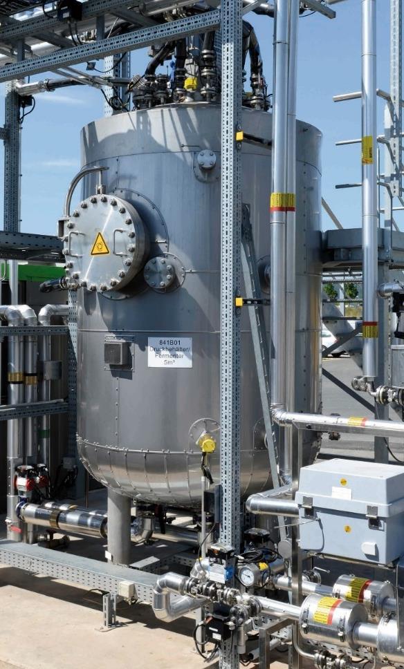 Seite 8 Power-to-Gas Methanisierung H 2 CO 2