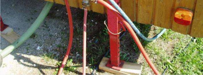 Rückflussverhinderer Schlauchleitungen für die Trinkwasserversorgung nicht