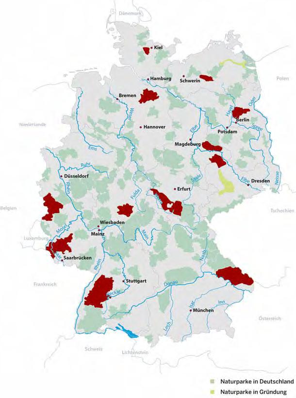 Herzenssache Natur 12 beteiligte Naturparke bisher (seit 2010): Westensee Barnim Nossentiner/Schwinzer Heide Lüneburger Heide Dübener