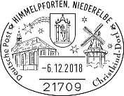 GS Plusbrief Weihnachten 2018 mit SST Himmelpfrten b 3,10 768 Amtl.