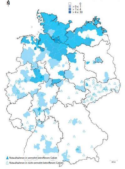 2011 Deutschland (2011): 4904 EHEC-Fälle darunter 17 Todesfälle 877 HUS-Fälle darunter 34 Todesfälle Vorjahre Deutschland (2001-2010): jährlich im Durchschnitt