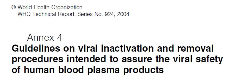 Sicherheit von S/D Plasma - Bakterien/Parasiten Seite 25 5.