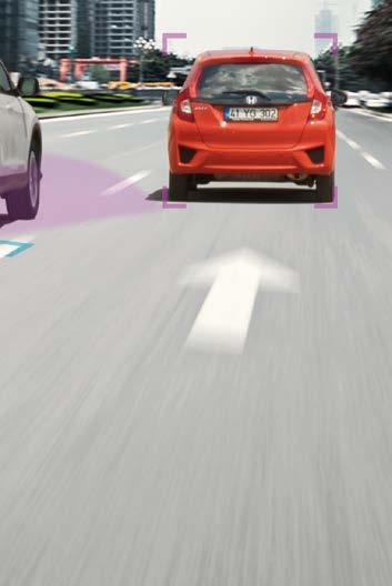 Intelligente Geschwindigkeitsregelung ISA (Intelligent Speed Assistance) Passt die vorab durch den Fahrer eingestellte Geschwindigkeit
