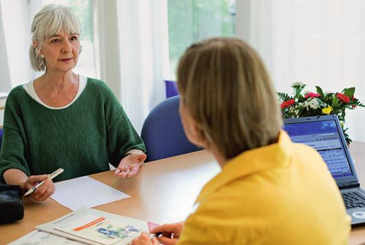 88 Ich erwarte hohe Qualität Berät der Medizinische Dienst der Krankenversicherung die Heime auch?