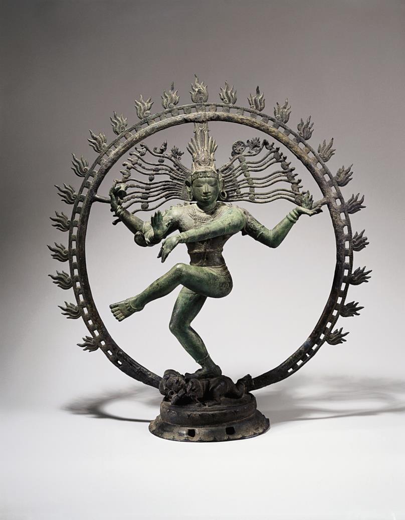 Wolfsberger/rietberg.ch Shiva Nataraja. Bronze, Tamil Nadu, Indien, Chola-Dynastie, 10.