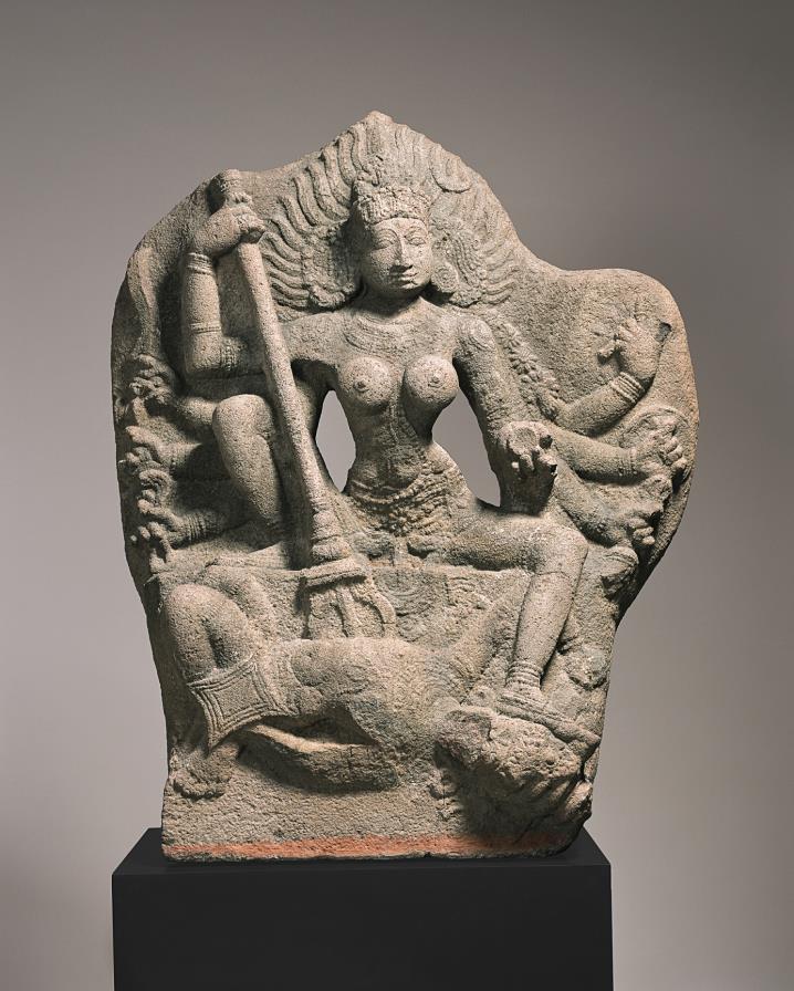 2. Interaktive Bilder Ganeshas Familie: Durga.