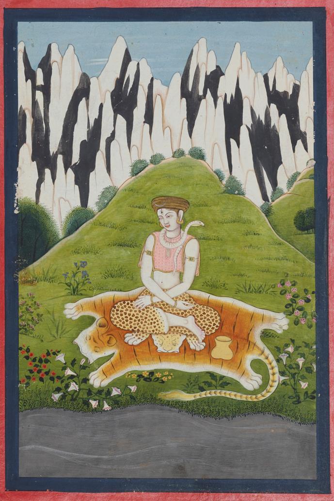Shiva im Himalaya: Durga tötet den Dämon Mahisha.