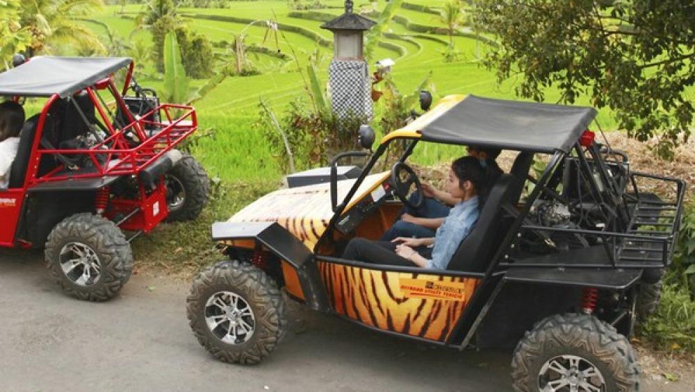 Bali Aktivtour, Inselerlebnis per Rad, Jeep & Fin