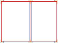 Rote Linie zeigt die erhöhte Kante XTS 41 Beispiel 1 System L-Form mit der Erhöhung auf der Aussenseite Beispiel