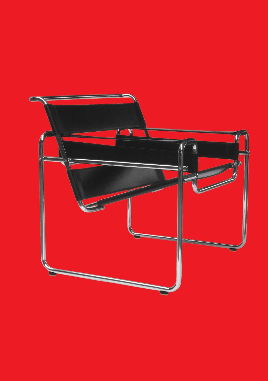 Foto: Wassily Chair (Design: Marcel Breuer / Knoll International) Zusätzlich ausgerüstet mit QuickClick (nicht Bestandteil des Original-Entwurfs) Picture: Wassily Chair (Design: Marcel Breuer / Knoll