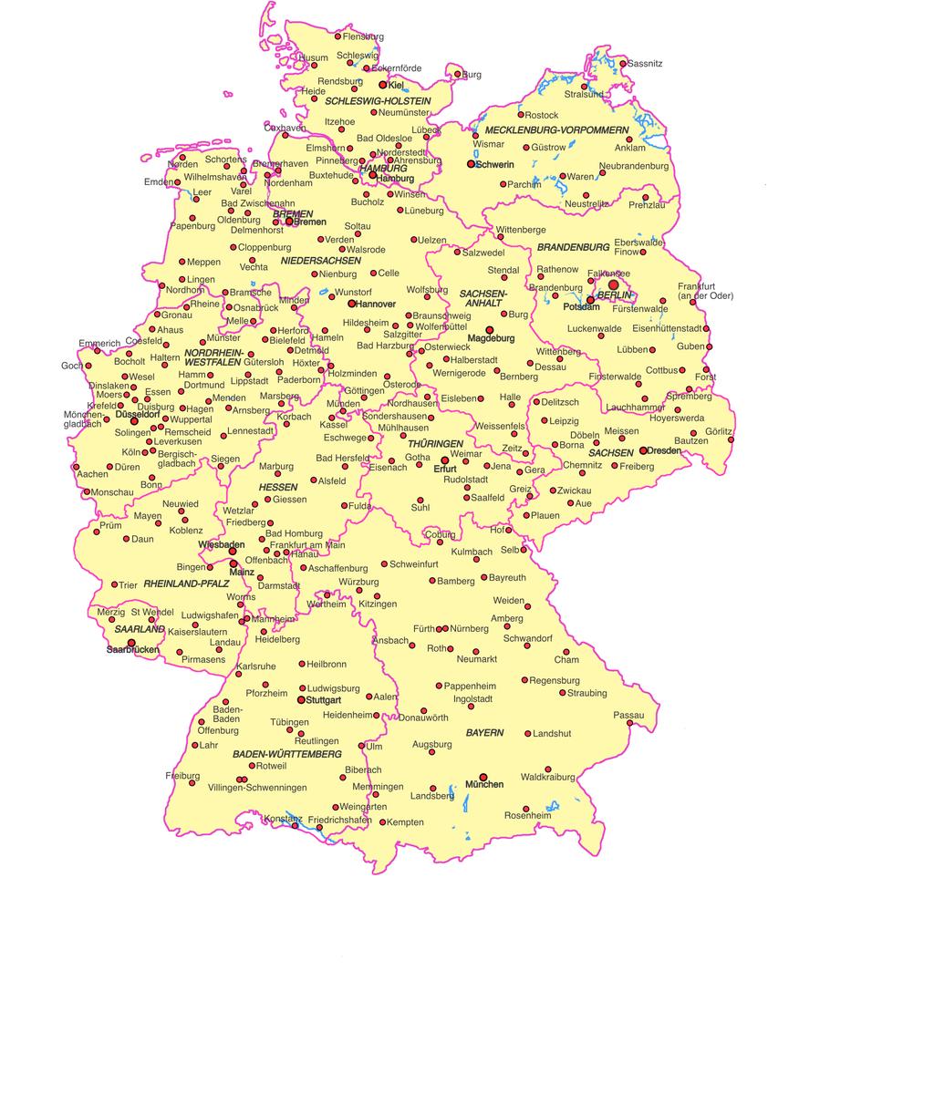 Sek. I-II Arbeitsblatt 8 Geothermische Energiegewinnung in Deutschland