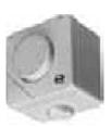 12. Einstellregler EGH 01 / 02 / 03 für RDA-EC - Dachventilatoren Schlagfestes Kunststoffgehäuse mit frontseitigem Drehknopf.