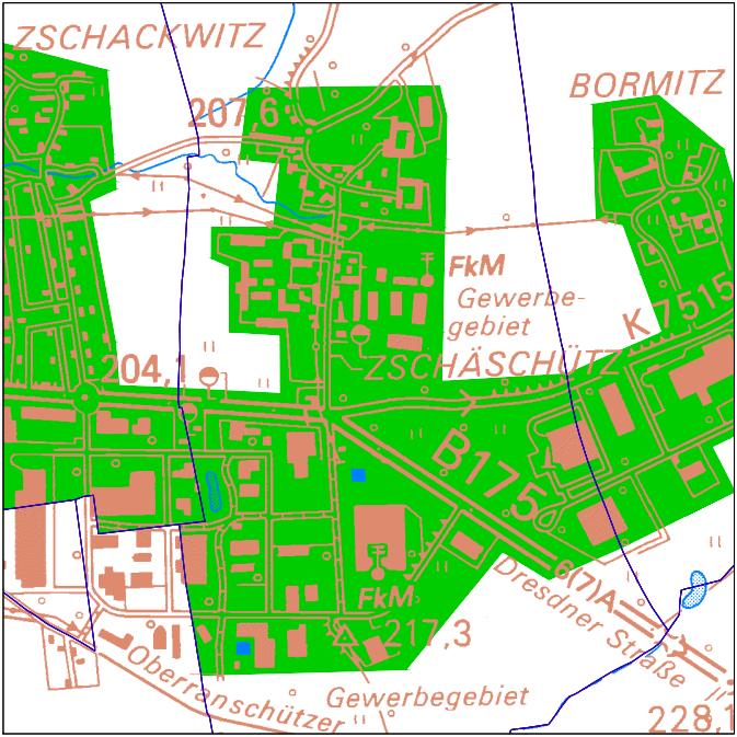 4.4.9 Döbeln, Stadt 142 Zschäschütz Übersicht abgeleiteter statistischer (Haushalte: 28,27 % I Unternehmen: