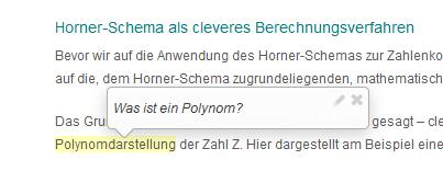 Umsetzung - Annotationsfunktion Text mit Anmerkungen versehen Kommentare werden lokal gespeichert (LocalStorage) Java-Script Frameworks (http://annotatorjs.