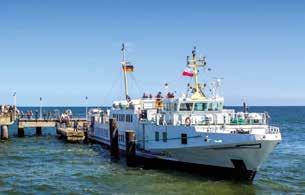 UNSERE SCHIFFE USEDOM Die Erkundung der Insel Usedom mit dem Schiff bietet traumhafte Erlebnisse.