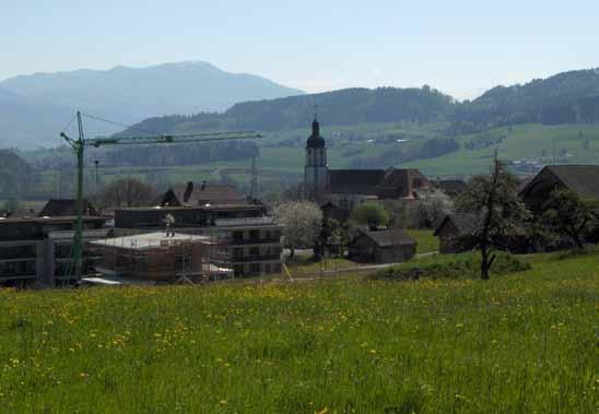 Leitsatz 1: Die Gemeinde Dietwil strebt ein moderates Wachstum der Bevölkerung an, damit die Vorzüge des Dorfes erhalten bleiben.