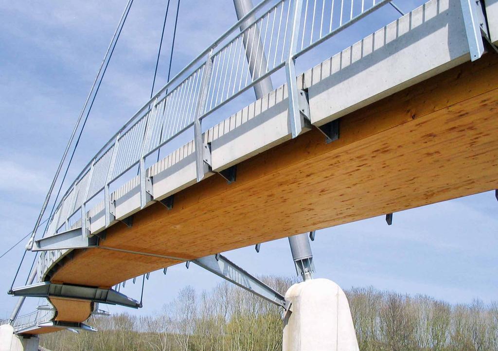 Brückenbau Lösungen für höchste Ansprüche Im Bereich Holz-Beton-Verbundbrücken sind
