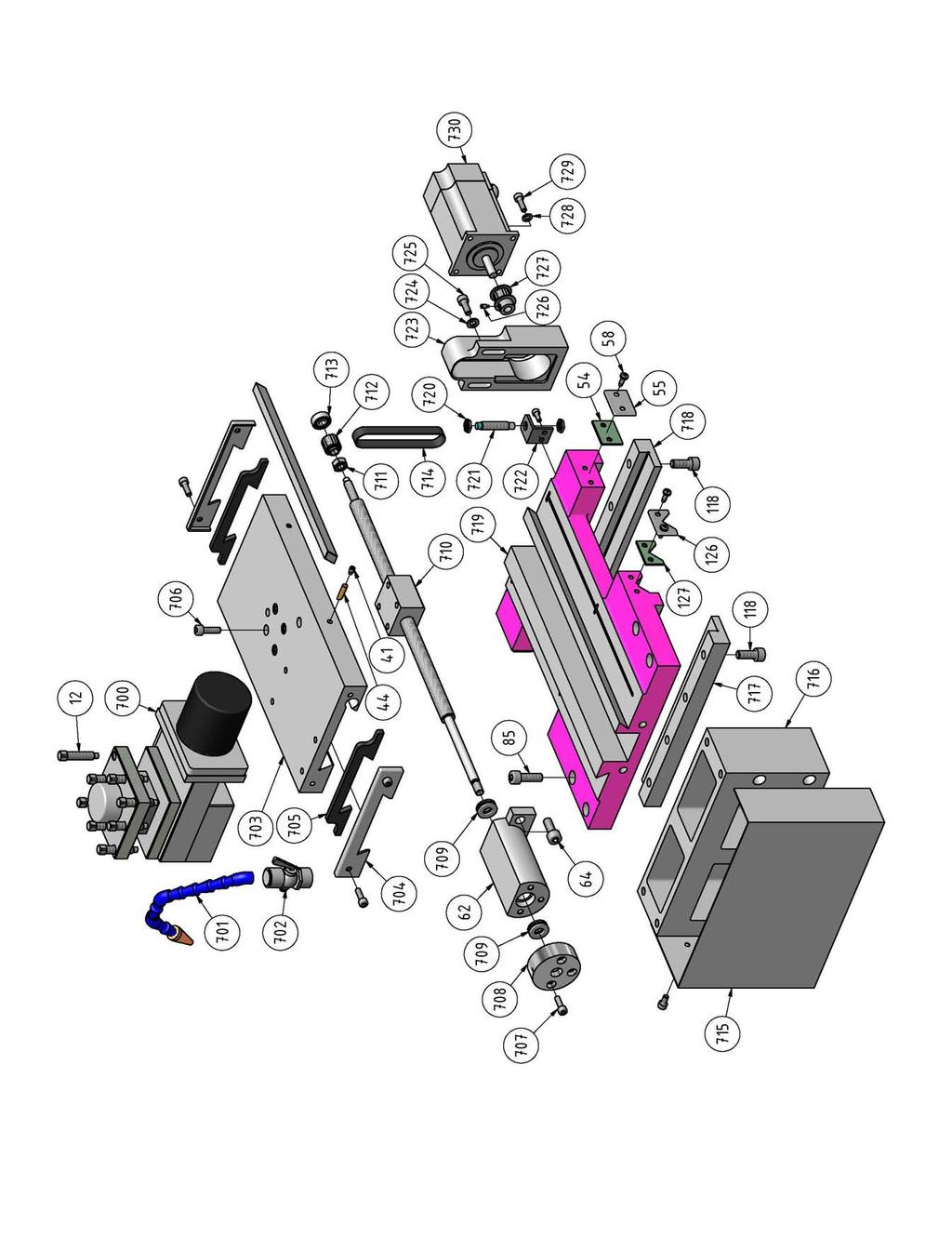 10 10.1 Planschlitten - Cross slide Abb.