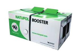 Bestäubung Natupol Booster Für eine sichere Bestäubung kurz blühender Pflanzen Natupol Booster wurde speziell für den Einsatz in kurzzeitig blühenden Kulturen entwickelt.