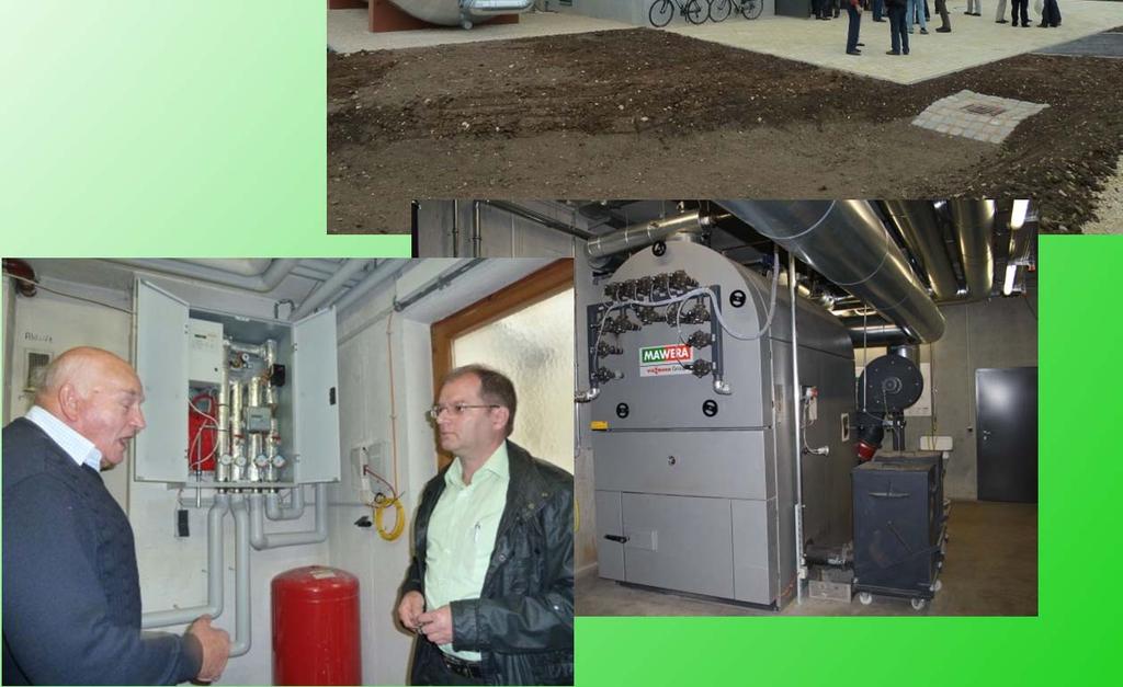 2013 mit 400 kw thermisch 6,2 km Wärmenetz (Stahl) Biogasleitung 1.