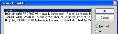 60: Auswahl Ethernet Port Diese Abfrage kann beim Anlegen des