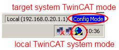 Inbetriebnahme Abb. 69: TwinCAT Anzeige CONFIG-Modus Hinweis Online Scannen im Config Mode Die Online-Suche im RUN-Modus (produktiver Betrieb) ist nicht möglich.