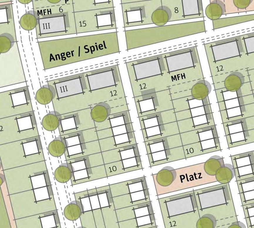 Siedlungsbild und Städtebau Wie können ablesbare Quartiere entstehen? Wie können Räume geschaffen werden? Wie können die Wohnformen verteilt werden?