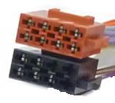 5 Anschlussreihenfolge Verbinden sie den braunen und schwarzen ISO Stecker mit dem Radio. Achtung: Bei manchen Radioherstellern sind Zündung (rot) und Dauerplus (gelb) vertauscht.