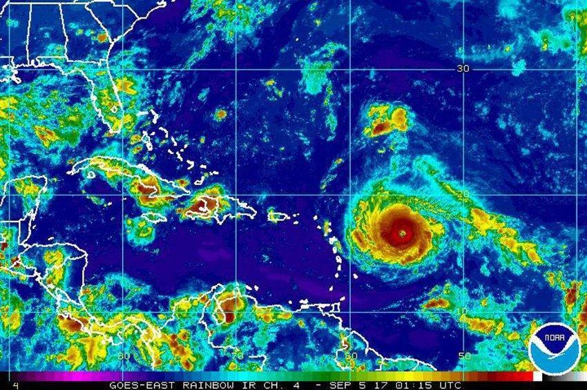 Irma: Stärkster Sturm aller Zeiten im offenen