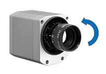 -40-3.2 Objektiv wechseln Die PI-Kamera wird mit mehreren verschiedenen Objektiven angeboten 1) (Objektive abhängig von der Kameravariante).