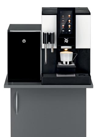 Kaffeestation 58 Kaffeestation 58 Die geschickte Lösung für die flexible Kaffeezubereitung. Optional erweiterbar durch integrierten Satzbehälter aus rostfreiem Stahl.
