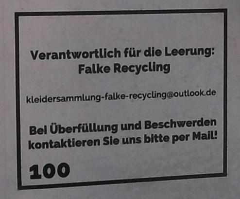 Falke Recycling