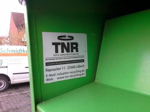 Unternehmen TNR Textil Recycling UG