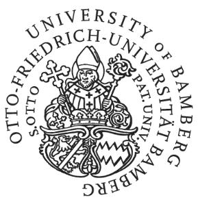 Otto-Friedrich-Universität Bamberg Bekanntmachung gemäß 4 Abs.