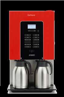 EINE NEUE GENERATION Der OptiVend New Generation von Animo ist eine Reihe von Heißgetränkeautomaten für lösliche