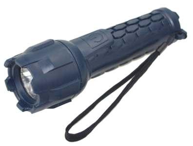 Taschenlampen LED Gummileuchte Racer stoßfeste Gummi-Leuchte mit Anti-Rutsch-Griff superhell durch CREE LED spritzwassergeschützt