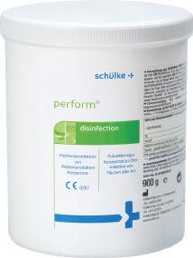perform Pulverförmiges Desinfektionsmittel- Konzentrat auf Basis von aktivem Sauerstoff, der durch Lösung des Produktes in Wasser freigesetzt wird.