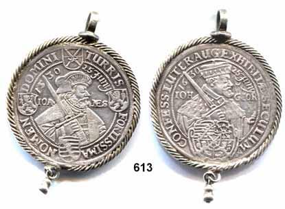 43 Sachsen Johann Georg I. 1611 1656 613 Taler 1630, Dresden. 100 Jahre Augsburgisches Bekenntnis. 36,42 g. Clauss/Kahnt 323. Schnee 860. Dav.