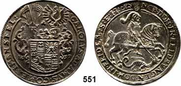 (1647) 1663 1710 558 1/3 Taler 1669, Eisleben. 9,37 g. Tornau 492g.... Hksp.
