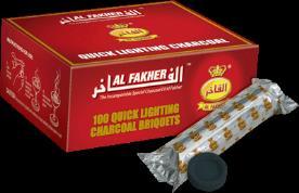 Ab 1 Karton 5,90  68 Zündkohle Al Fakher 40mm, Karton mit