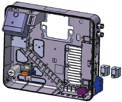 ELEKTRISCHER ANSCHLUSS (bauseits auszuführen) Alle Modelle der Brennerserie RL besitzen eine mühelos zugängliche Schaltanlage.