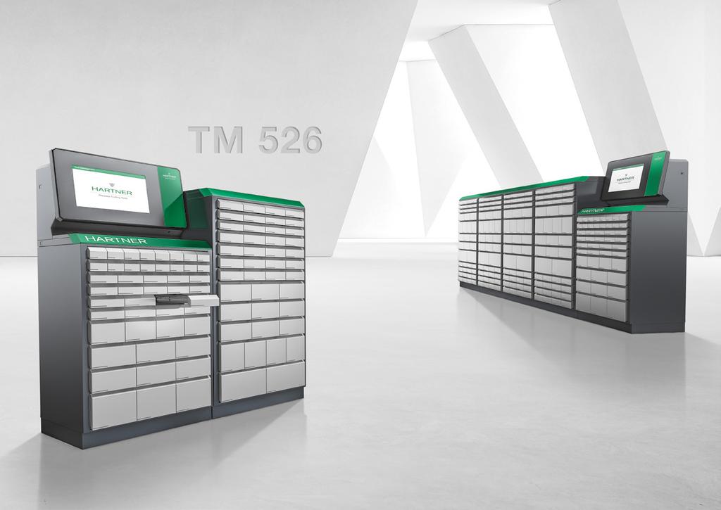 TM 526 SCHUBLANSYSTEM MIT 100% AUSGABEKONTROLLE Das System TM 526 ist für Großserienfertigungen mit hoher Umschlagshäufigkeit der Produkte konzipiert.