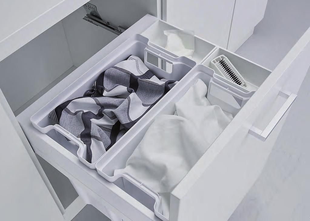 Laundry Soft Frontauszug / mit Auszugstechnik Laundry Soft für Schränke